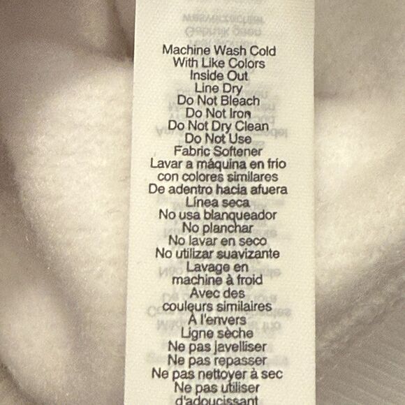 Eleven Venus Williams Collegiate Sweatshirt Womens Small Tennis Top White Purple - Picture 9 of 10